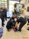 Patient wird immobilisiert